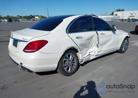 2017 Mercedes-Benz C 300 4Matic from USA, damaged, VIN WDDWF4KB3HR222558